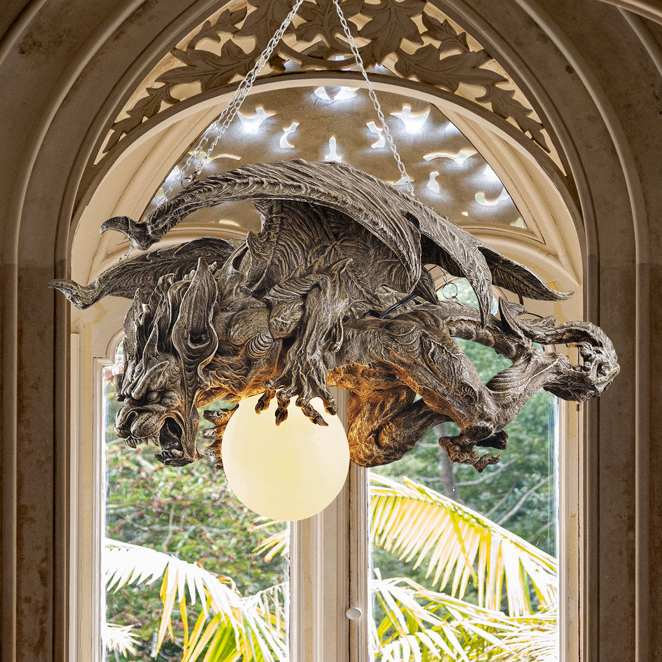 Nightfall Sculptural Gargoyle Chandelier